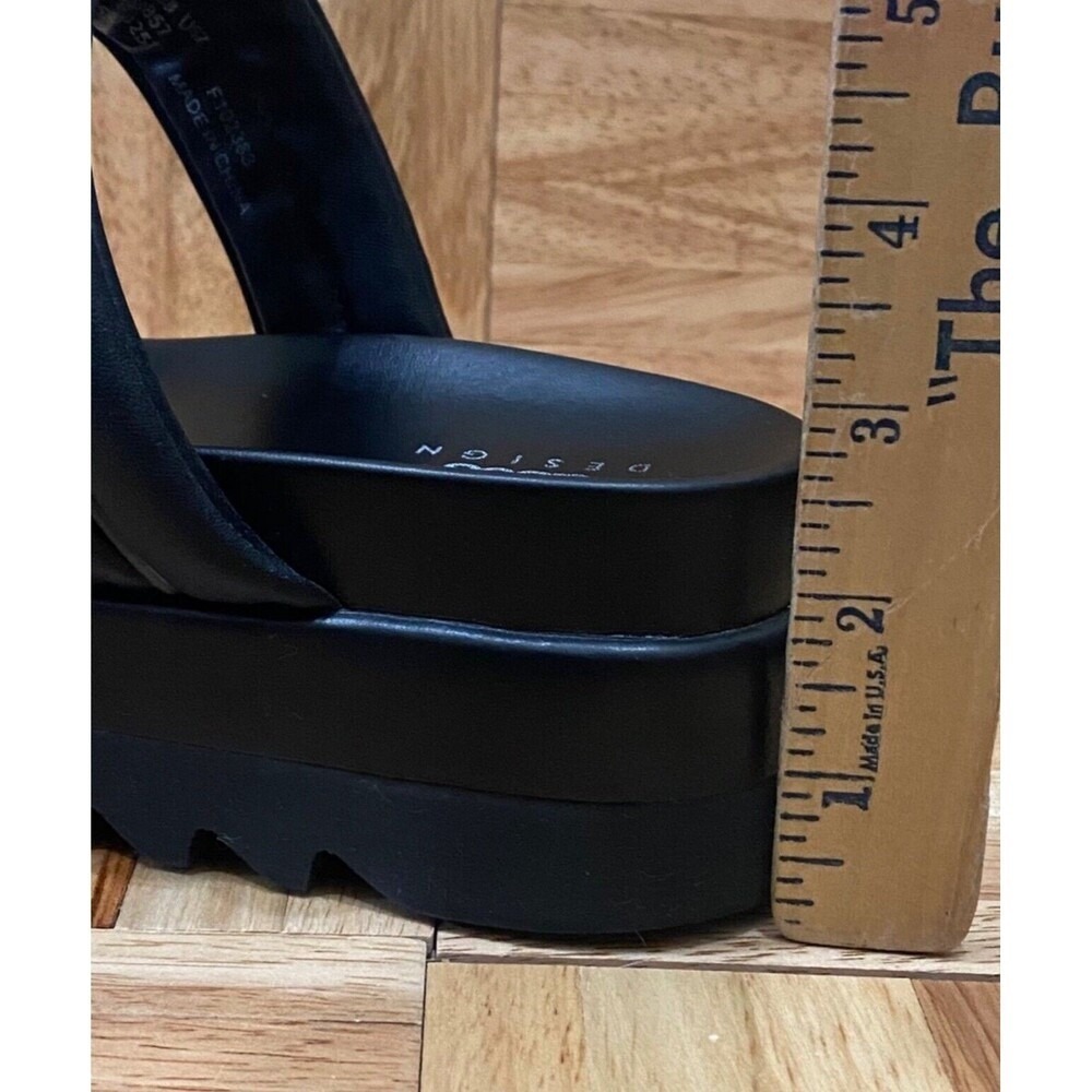 ASOS Sz 9 Thea Padded Platform Mules in Black. Padded Slide Sandals.womens - Picture 9 of 12